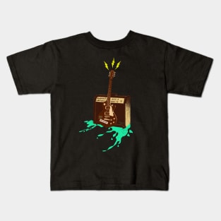 CITY GUITAR (alt) Kids T-Shirt